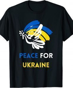 Peace For Ukraine I Stand With Ukraine T-Shirt