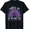 Purple Up For Military Kids Month of the Military Child T-Shirt