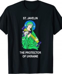 Saint Javelin Protector of Ukraine Support T-Shirt