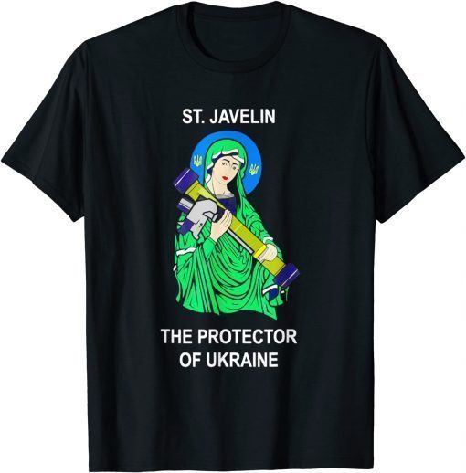 Saint Javelin Protector of Ukraine Support T-Shirt