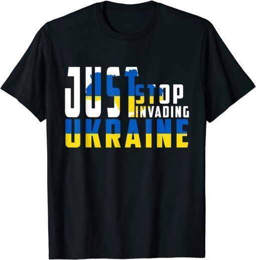 Save Russia And Stop The War Support Ukraine Ukrainian T-Shirt