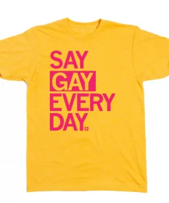 Say Gay Every Day Shirt