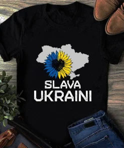 Slava Ukraini, Sunflower Ukrainian Flag, I Stand With Ukraine Shirt