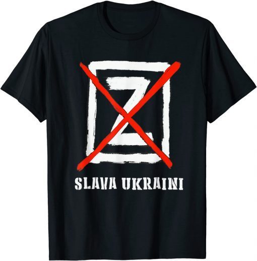 Slava Ukraini Support & Stand With Ukraine T-Shirt