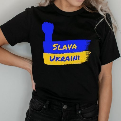 Stop War Slava Ukraini Support for the Ukraine people T-Shirt