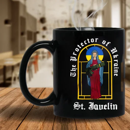 St. Javelin The Protector Of Ukraine Mug