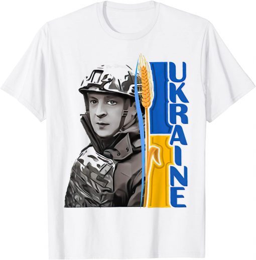 Stand With Ukraine Volodymyr Zelensky President Of Ukraine T-Shirt