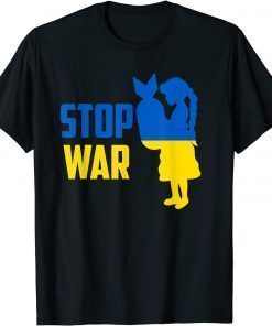 Stop War In Ukraine Support Ukraine T-Shirt