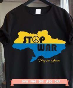 Stop War Pray For Ukraine Shirt