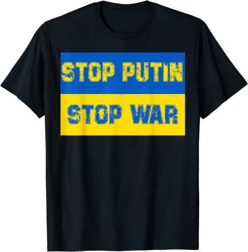 Stop putin stop war T-Shirt