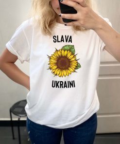 Sunflower Slava Ukraini I Stand With Ukraine Shirt