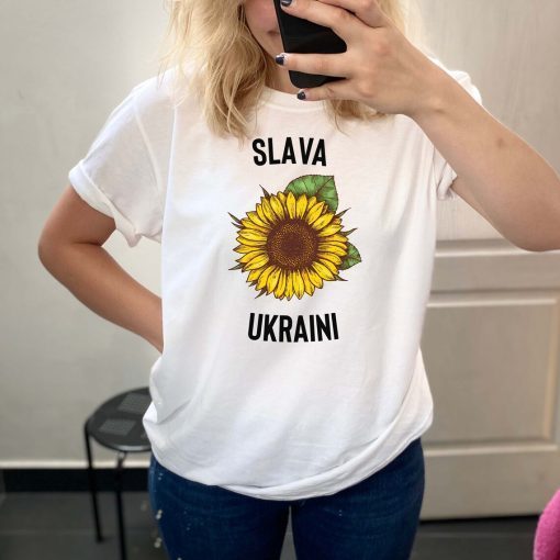 Sunflower Slava Ukraini I Stand With Ukraine Shirt