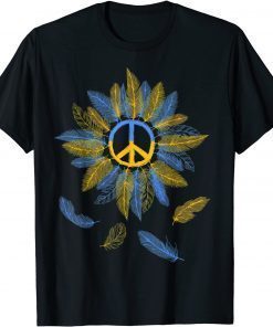 Sunflower Ukraine Ukrainian Flag Ukraine Flag Pride Vintage T-Shirt