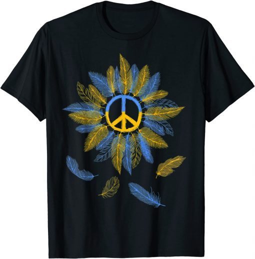 Sunflower Ukraine Ukrainian Flag Ukraine Flag Pride Vintage T-Shirt