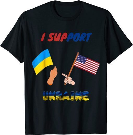 Support The Ukraine I Stand With Ukraine Essential T-Shirt