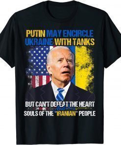 Support Ukraine Anti Biden America Ukrainian Flag Ukraine T-Shirt