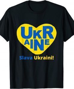 Support Ukraine Patriot I Stand With Ukraine Ukrainian Flag T-Shirt