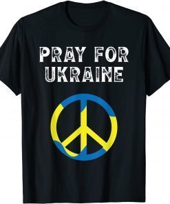 Support Ukraine Pray For Ukraine I Stand With T-Shirt