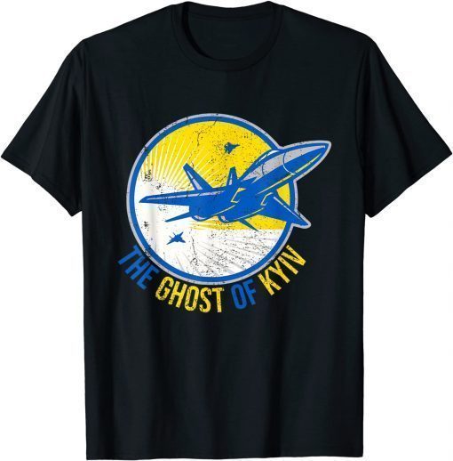 Support Ukraine Shirt Pray For Ukraine The Ghost Of Kyiv T-Shirt