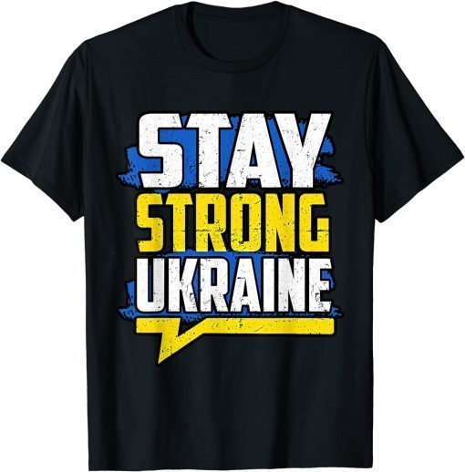 The Ghost of Kyiv Stay Strong Ukraine Stand With Ukraine T-Shirt