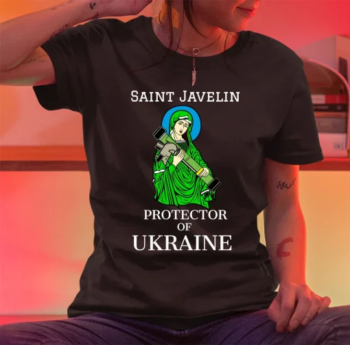 The Protector Of Ukraine St. Javelin Shirt