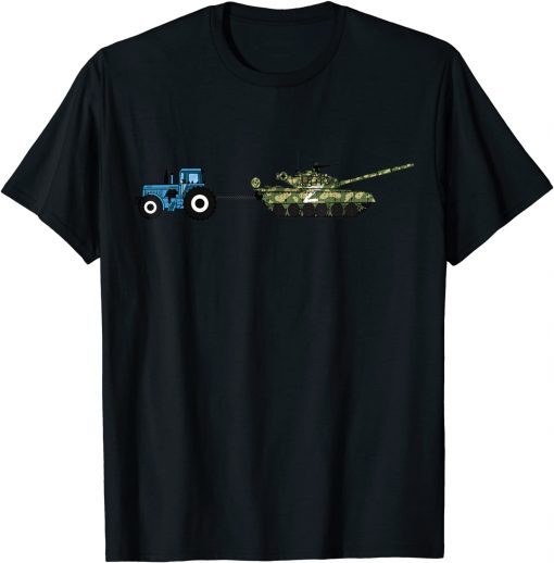 Tractor Pulling a Tank T-Shirt