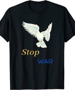 Ukraine Peace Dove Stop War T-Shirt