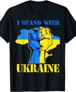 Ukrainian Flag I Stand With Ukraine Ukraine Peace T-Shirt