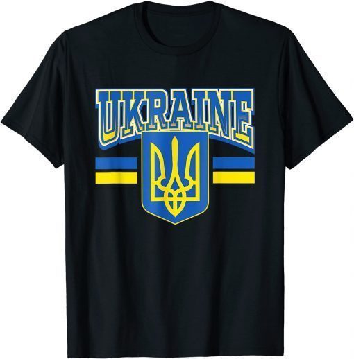Ukrainian Flag Vintage Heritage T-Shirt