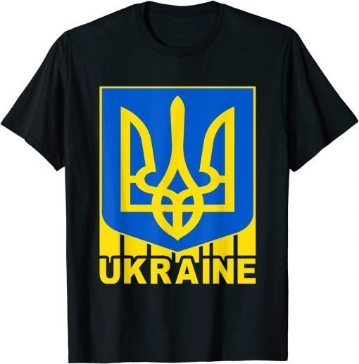 Ukrainian people Vintage Ukraine Flag T-Shirt
