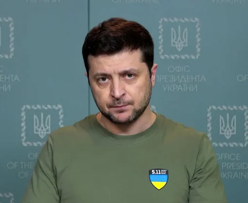 Volodymyr Zelensky 5.11 Ukraine Support Ukraine Shirt