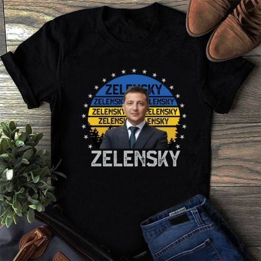 Volodymyr Zelensky President Of Ukraine Support Ukraine Shirt
