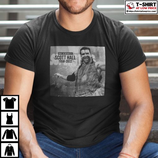 WWE Remembers Scott Hall 1958-2022 Shirt