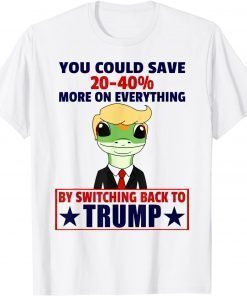 You Could Save 20-40% More On Everything Back To Trump T-Shirt