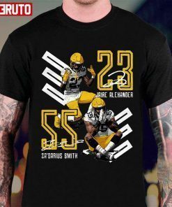 Za’darius Smith And Jaire Alexander For Green Bay Packers Shirt