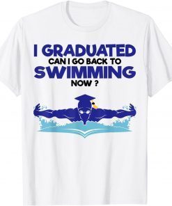 2022 Grad Graduate Swim Students Swimmer Senior Graduation T-Shirt