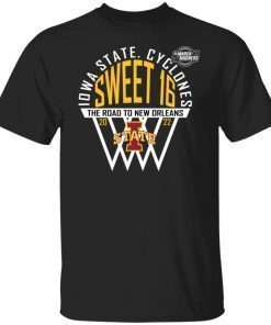 2022 Iowa State Cyclones Sweet 16 Tee Shirt