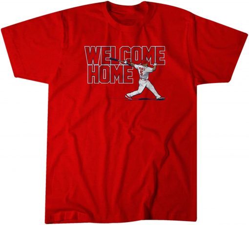 Albert Pujols Welcome Home 5 shirt