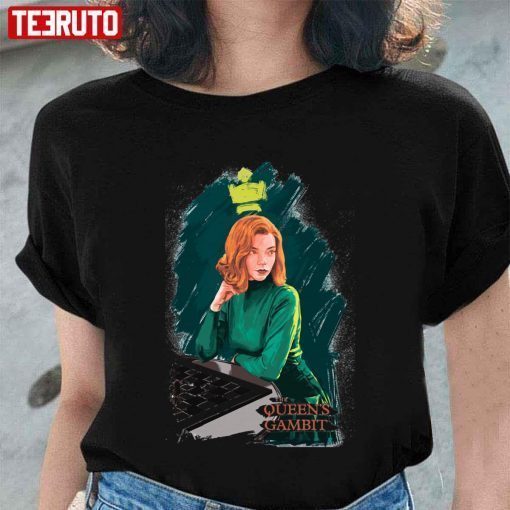 Art Queen’s Gambit Anya Taylor-Joy Actress T-Shirt