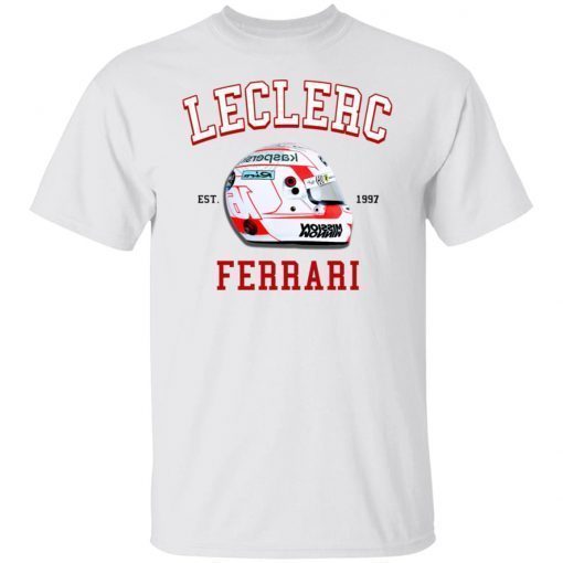 Charles Leclerc Formula One Racing Ferrari Shirt