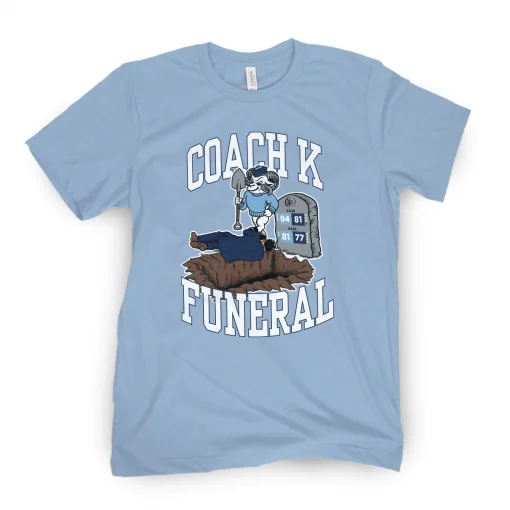 Coach K Funeral Shirt