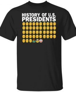 History of presidents Tee shirt