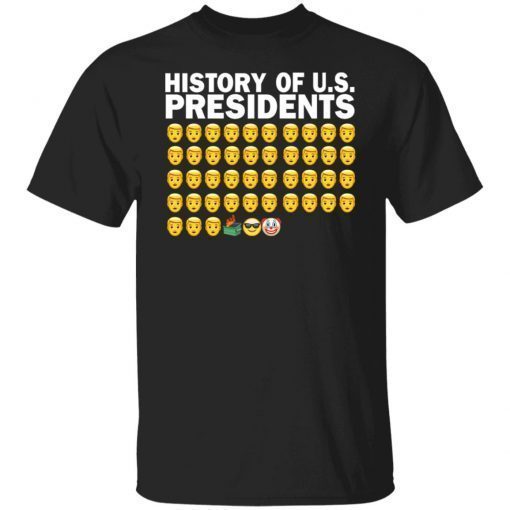 History of presidents Tee shirt