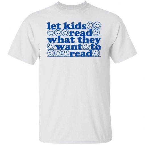 Let kids read what they want to read Tee shirt
