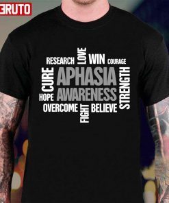 Words Aphasia Awareness T-Shirt