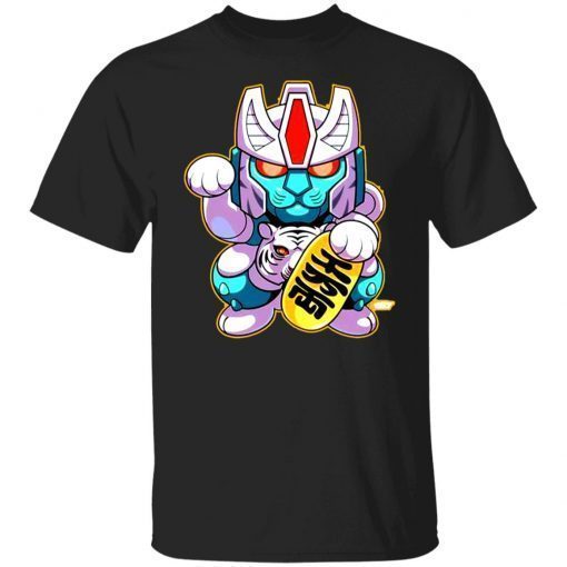 Zero Mayhem Lucky Cat-tron Tigatron Evangauntt Tee shirt