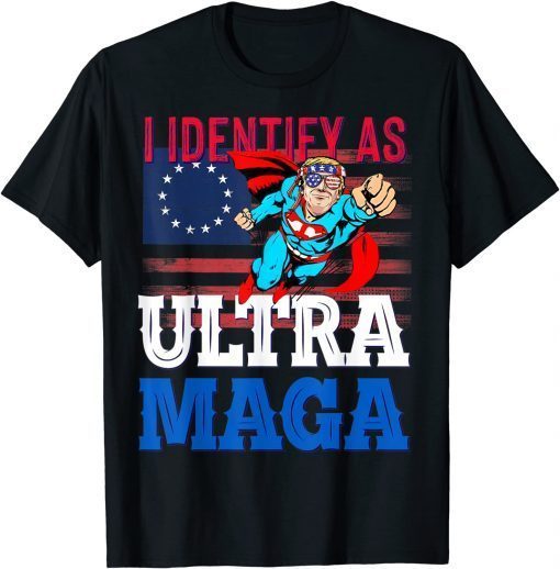 4th July Great MAGA King Trump MAGA Trump UltrA MAGA Crowd T-Shirt