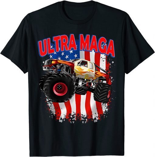 4th of July Monster Truck - Ultra MAGA T-Shirt