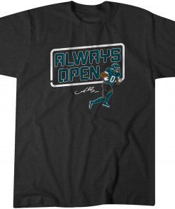 AJ Brown Always Open Philly Shirt