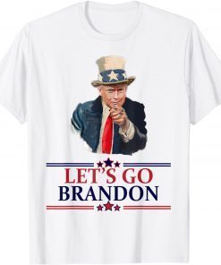 Abraham Trump Let's Go Brandon Republican Anti Liberal Biden T-Shirt